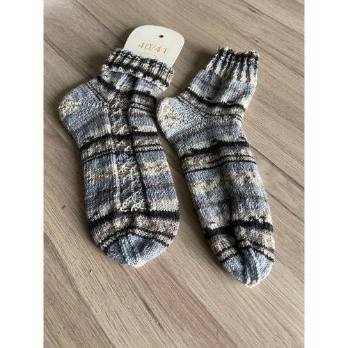 Handgestrickte Socken Gr. 40/41