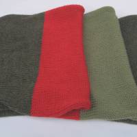 Männerschal Damenschal gestrickter Schal mit Alpaka ➜ Bild 3