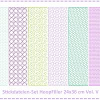 Stickdateien Set HoopFiller 20x36 Vol. V Bild 1