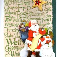 Weihnachtskarte Grußkarte K16 Bild 1