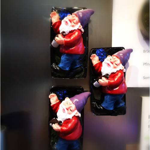 Magnet, Kühlschrankmagnet, Zwerg