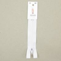 Hosenreißverschluss nicht teilbar Kunststoff Zipper nähen 1 Stück weiß Bild 1