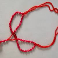 "Pinki" Kette Halskette Perlenkette  Leicht Festschmuck Unikat Bild 2