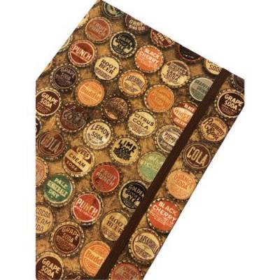 Notizbuch Rezeptbuch "Lets have a Drink" A5 Retro 50erJahre Kronkorken