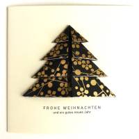 Minimalistische Weihnachtskarte - Weihnachtsbaum Bild 1