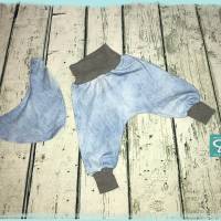 Babyset "Jeans optik hellblau", Größe 74 Bild 1