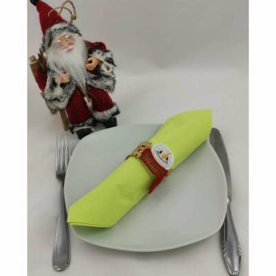 Serviettenringe Schneemannkopf 4 Stück