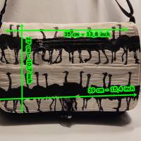 Messengerbag – Umhänge-Tasche – Schultertasche – Rucksack – Crossbag – City-Bag – Collegebag 9001 Bild 3