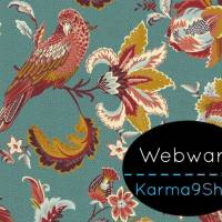 0,5m Webware Paradise Parrot mint Bild 1