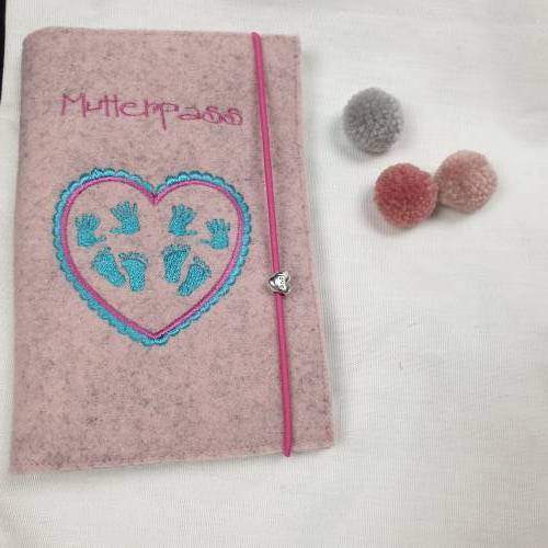 Zwillinge, Mutterpass Hülle personalisiert, Hülle Namen, Schutzhülle Etui, Geschenk für Schwangere