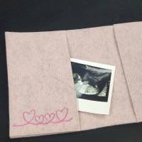 Zwillinge, Mutterpass Hülle personalisiert, Hülle Namen, Schutzhülle Etui, Geschenk für Schwangere Bild 2