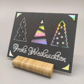 3 Tannen - Eine Weihnachtskarte