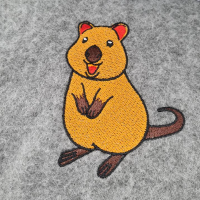 Quokka in den Größen 10x10cm und 5x5cm
