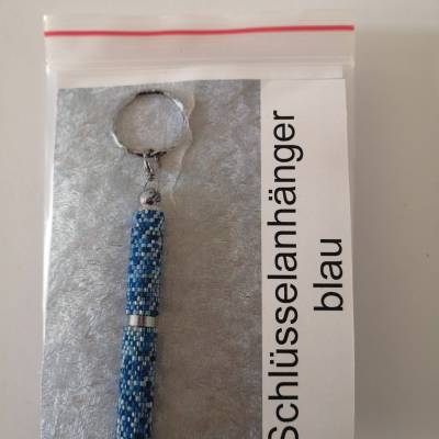 Kreativset für Schlüsselanhänger in blau