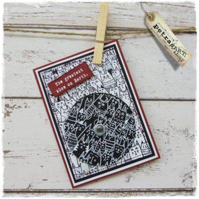 Grußkarte "The greatest show on Earth."