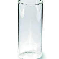 Glaszylinder / Windlichtglas mit Boden klar Bild 1