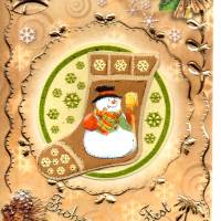 Weihnachtskarte Grußkarte K40 Bild 1