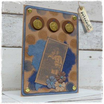 Grußkarte "Happiness, Love, Long Life"