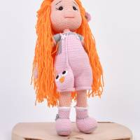Amigurumi handgefertigte und gehäkelte Puppe MONI Bild 2