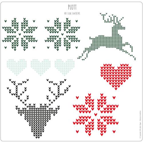 NEU: Norwegischer Abenteuerwinter - Plotterdateien