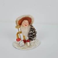 Altes Vintage Zapfenmänchen - Wichtel - Weihnachtswichtel Bild 1