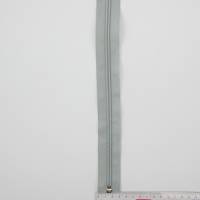 Sportjacken Spiral Reißverschluss teilbar Kunststoff Zipper nähen 1 Stück hellgrau Bild 3