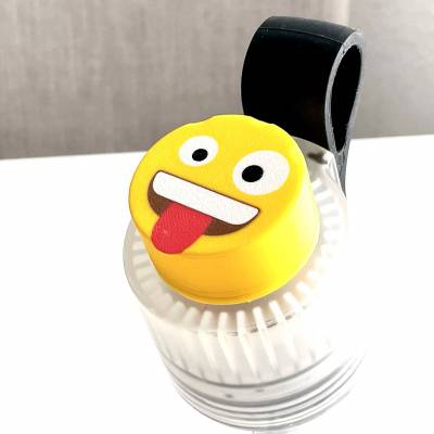 3D Emoji Pod-Box "verrückt" für Air Up Flasche