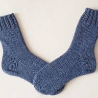 Handgestrickte Socken Größe 38/39  -8- Bild 1