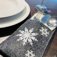 Plotterdatei Schneeflocken, winterliche Plott-Datei mit Eiskristallen oder Eisblumen von senSEASONal Bild 5