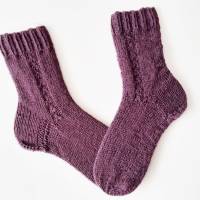 Handgestrickte Socken Größe 38/39  -7- Bild 1