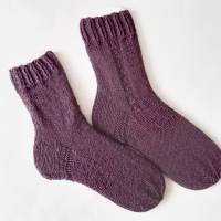 Handgestrickte Socken Größe 38/39  -7- Bild 2