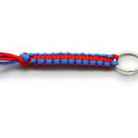 Schlüsselanhänger Taschenbaumler Taschenanhänger in typischen Vereinsfarben **Rot Blau** Bild 4