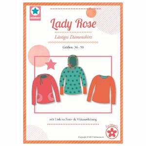 Papierschnittmuster Lady Rose, Damenshirt Bild 1