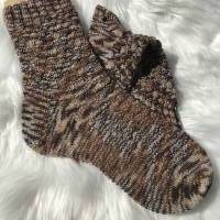 Handgestrickte Socken Größe 45/46 Bild 1