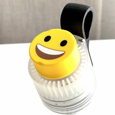 3D Emoji Pod-Box "lachend" für Air Up Flasche