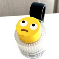 3D Emoji Pod-Box "rollende Augen" für Air Up Flasche Bild 1
