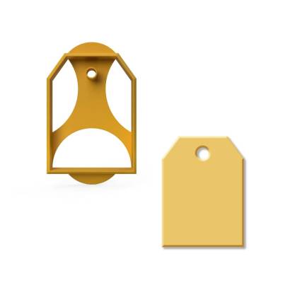 Teebeutel Ausstecher - Keksausstecher für Teebeutel Kekse - Ausstechform lebensmittelecht