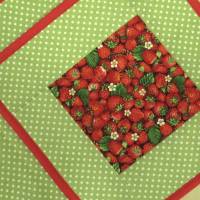 Topflappen "Erdbeeren" Bild 2