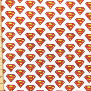 Supermann Stoff - 13,00 EUR/m - 100% Baumwolle - Lizenzstoff Bild 1
