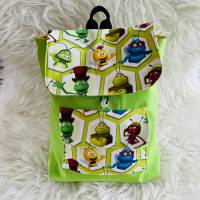 Kindergarten Rucksack Maja (personalisierbar) Tasche mit Wunschnamen - Kinderrucksack mit Stoffauswahl Bild 2