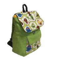 Kindergarten Rucksack Maja (personalisierbar) Tasche mit Wunschnamen - Kinderrucksack mit Stoffauswahl Bild 3