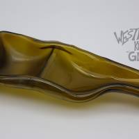 Flasche-Dip-Schale aus einer Weinflasche. Das perfekte Geschenk! Servieren von Snacks auf besondere Art! Bild 4