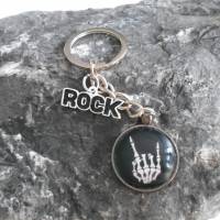 Heavy Metal, Rock , Statement Cabochon Schlüsselanhänger Bild 2