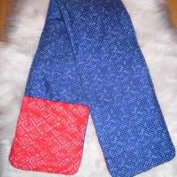 Backblechhandschuh / Backofenhandschuh in rot/blau Bild 1