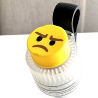 3D Emoji Pod-Box "verärgert" für Air Up Flasche Bild 1