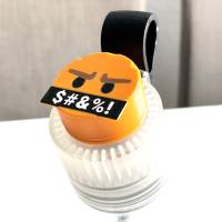 3D Emoji Pod-Box "wütend" für Air Up Flasche Bild 1