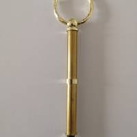 Rohling für Schlüsselanhänger Mini-Kugelschreiber gold Bild 1