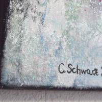 THE REALIZATION - abstraktes Acrylbild auf Leinwand 40cmx30cm auf Leinwand - Christiane Schwarz Bild 7