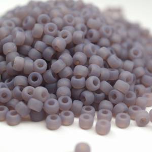 10g 8/0 Czech Seed Beads Matubo | Matte Opal Violet Bild 1