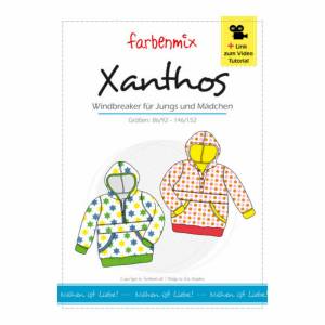 Xanthos - Windbreaker für Jungs und Mädchen - farbenmix - farbenmix Bild 1